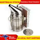 Beekeeping Hive Smoker Stainless Steel Bee Smoker Kit Equipment Tool A Hook