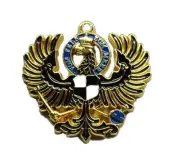 Royal Kaiser Prussian Order Hohenzollern Black Eagle Knight Uniform Medal Badge