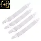 Bed Sheet Holder Straps Elastic Suspenders Bed Sheet Grippers Adjustable Belt Fa