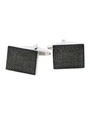 [Cudworth] Screen Print Cufflinks in White and Black