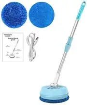 Cordless Electric Mop | 180-degree Rotation Floor Cleaner Machine Cordless - Convenient Detachable Handheld for Laminate/Hardwood/Tiles/Carpet Kitchen Homraa