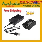 New Battery + Usb Led Micro Charger For Panasonic Lumix DMC-FZ200 DMC-FZ300 K