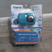 Polaroid 18MP Waterproof Camera Teal 4x Digital Zoom IE048 - Underwater P