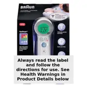 Braun Touchless + Forehead Thermometer BNT4
