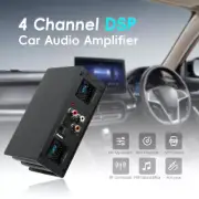 4-CHANNEL CAR AUDIO DSP AMPLIFIER CAR DSP EQ BLUETOOTH 4-CHANNEL AMPLIFIER