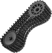 1 Set Tank Track Kits and Replacement Wheels for Robot Car Model High Traction Tracks for Remote Control Tank Projects Enhance Creativity and Fun Black
