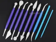 9pc Set Durable Clay Sculpting Carving Shape Carve Pottery Model Making Tools