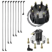 Mercruiser Thunderbolt V8 DISTRIBUTOR CAP ROTOR SPARK PLUG WIRES KIT SET 5.0 ...