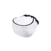 Flash Bounce Diffuser Cap, Universal Soft Elastic Mouth Cap Cover, White