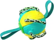 BESPORTBLE Dog Flying Toy Interactive Pet Teething Toy for Puppies Outdoor Training Multi-Functional Fetching and Tug War Plaything for Dogs