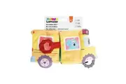 LAMAZE Accordion Bus Soft Textured Fabric Sensory Book Kids Childrens Toy 6m+