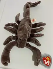 TY Stinger Beanie Baby Scorpion Retired 1997 Tag Babies Original Tag Rare Errors