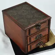 Wood Jewelry Box Jewelry Organizer Treasure Chest Trinket Box Jewelry Storage