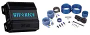 Hifonics ZD-750.4D 750 Watt 4-Channel Car Stereo Class-D Amplifier+Amp Wire Kit