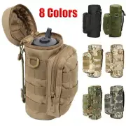 Kettle Bag Tactical Molle Water Bottle Carrier Holder Pouch Outdoor Kettle Bag