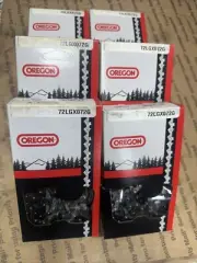 6 NIB Oregon chainsaw chain 72LGX072G 20" Husqvarna, Stihl, McCulloch, Jonsered