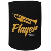 Alcohol Stubby Holder - Trumpet Player - Funny Novelty Birthday Gift Joke Beer Can Bottle Coolie