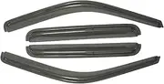 Compatible for Honda Odyssey 2009 2010 2011 2012 2013 2014 Vent Sun Deflectors Guard Accessories 4Pcs/1Set Smoke Window Rain Visor