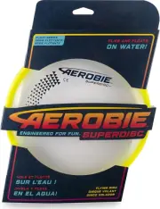 Aerobie Superdisc Outdoor Flying Disc - Yellow (Styles Vary)