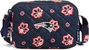 [Vera Bradley] Women's Cotton NFL Small Stadium Crossbody Bag Purse