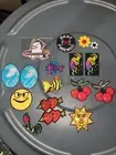 Iron On Patches, Hearts, Sun, Cherries, Rose, Fish, Best Friends, Flowers...