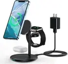 3 in 1 Wireless Charging Station for Apple Devices, Standard 15W Fast Wireles...