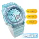 G-SHOCK 經典八角錶殼設計 指針數位雙顯設計 GMA-S2100SK-2A 世界時間 CASIO卡西歐 半透明