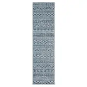 Patio 453 Frost In Light Blue : Runner Rug