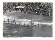 (50085*) Postcard Princeton Football Sanford Whites Touchdown Modern card