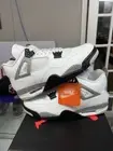 SZ 10M- Air Jordan 4 “white Cement” (2025) (SHIPS SAME DAY)