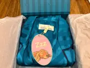 BNWT Peter Alexander Teal Green Penny Dog Satin Summer Set - SIZE S Women’s