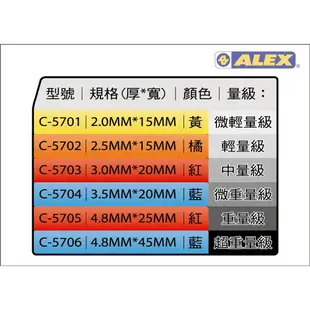 ALEX C-57大環狀(乳膠)阻力帶 拉力帶 彈力帶、拉力繩、訓練帶、拉 (7.3折)