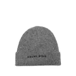 [Anine Bing] Anine Bing Ribbed-knit Beanie ONE SIZE GREY