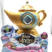 Magic Mixies Magic Genie Lamp Blue Interactive Plush Toy Lights & Sounds