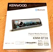 NEW Kenwood KMM-BT38 1-DIN Car Digital Media Receiver w/ Bluetooth