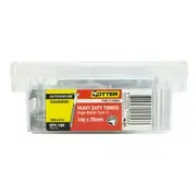 OTTER 100 Pack 14g x 75mm Batten Bugle Screw T17 Galv BBEG14753