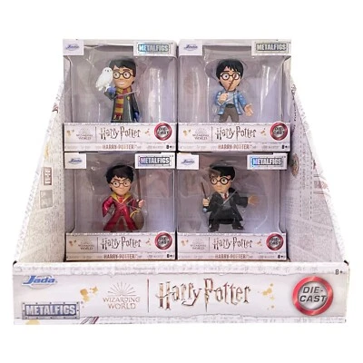 Wizarding World MetalFigs Harry Potter Diecast Figures - Complete Set of 4
