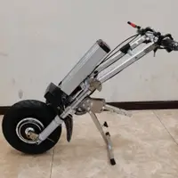 在飛比找蝦皮購物優惠-【財財商貿】黑豹車頭輪椅車頭全新殘疾人老年人代步輪椅電動車頭