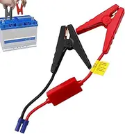 Car Start Power Cable - Car Portable Battery Jumper Starter Cables, Replacement Booster Battery Clips Cable, 10AWG Wire, Alligator Clamp to EC5 Connector for 12V Portable Car Jump Starter