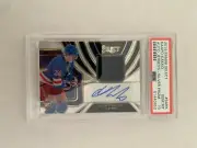 Kaapo Kakko 2019-20 Select Autograph Jersey RC Silver Prizm #’d /75 PSA 10