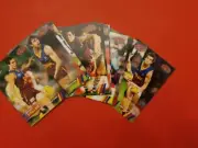 2008 AFL Select Brisbane Lions 12 card Team Set. Lappin, Black, Brown, Adcock