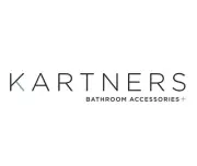 Kartners 232678-81 24" Glass Shelf w/Towel Rail, Brushed Nickel