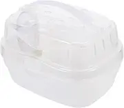 Rotating Door Design Safe Convenient Carrying Box for Hamster Small Pet Carrying Cage