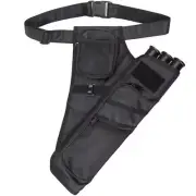 3 Tube Hip Quiver Hunting Training Camo Archery Arrow Quiver Holder Bow Belt ...