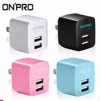 在飛比找露天拍賣優惠-1114ONPRO UC-2P01 雙USB充電器 雙埠 充