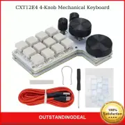 CXT12E4 4-Knob Mechanical Keyboard PAD Keyboard Custom Keyboard for Designers ot