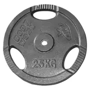 25kg Standard 3 Hole Ezy Grip Weight Plate