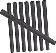 BELLIFFY 8pcs Graphite Stir Sticks Mixing Rods for Melting High Conductivity Stirring Rods for Casting and Metalworking