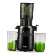 Cold Press Juicer Machines, Slow Masticating Juicer Machines with 4.25" Black