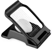 Egg Slicer, for Hard Boiled Eggs, Stainless Steel Wire Heavy Duty Aluminium Safe